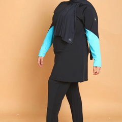 Black Orca Burkini Top