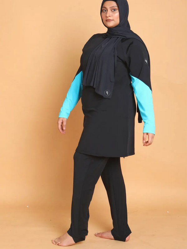 Black Orca Burkini Top