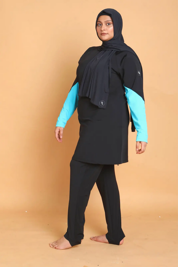 Black Orca Burkini Top