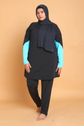 Black Orca Burkini Top