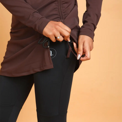 Brown Marmaris Burkini Top