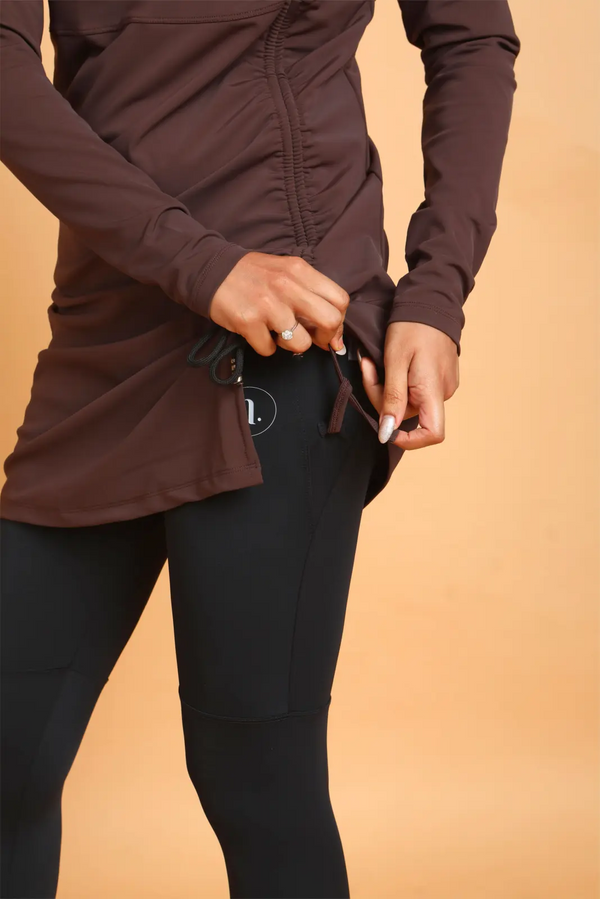 Brown Marmaris Burkini Top