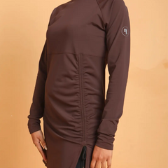 Brown Marmaris Burkini Top
