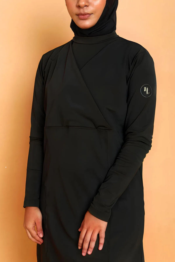 Black Sage Burkini Top