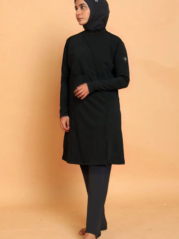 Black Sage Burkini Top