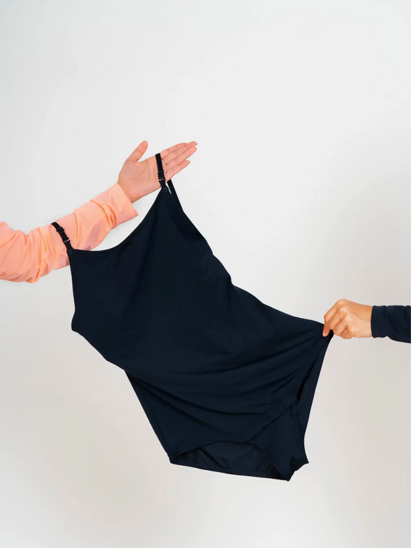 Burkini One-Piece Inner for Modest Swimwear