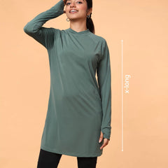 Olive Green Ivy Modest Activewear Tshirt