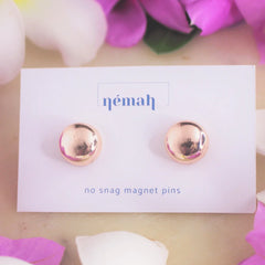 Rose Gold Strong Magnetic Pins (set of 2)