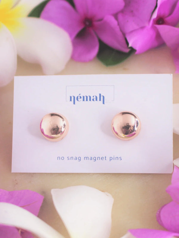 Rose Gold Strong Magnetic Pins (set of 2)