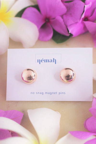 Rose Gold Strong Magnetic Pins (set of 2)