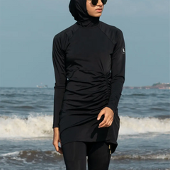 Black Marmaris Burkini Top