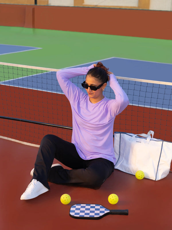 Pixie Dust Curved Hem Activewear Top