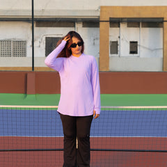 Pixie Dust Curved Hem Activewear Top