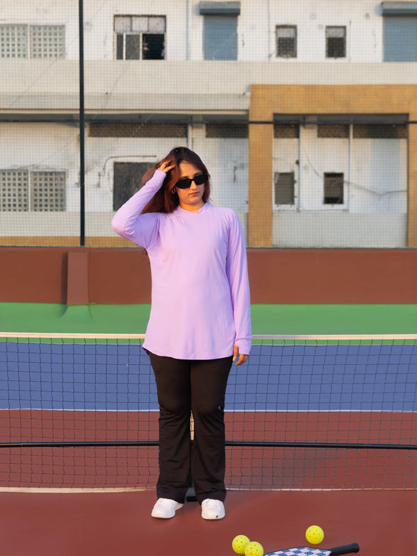 Pixie Dust Curved Hem Activewear Top