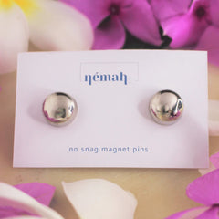 Silver Strong Magnetic Pins (set of 2)