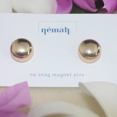 Gold Strong Magnetic Pins (set of 2)