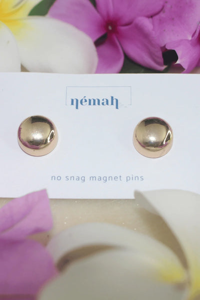 Gold Strong Magnetic Pins (set of 2)
