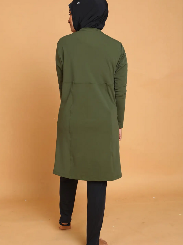 Sage Burkini Swimsuit Top