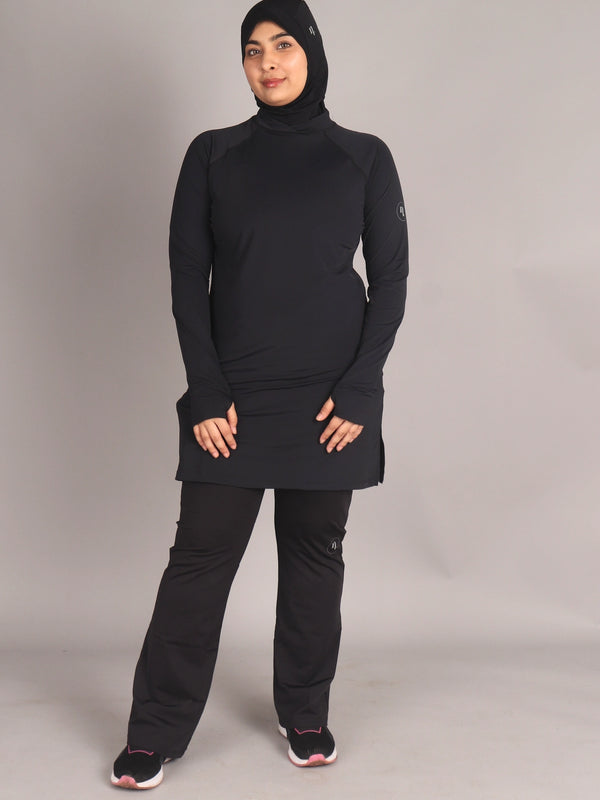 Black Ivy Modest Activewear T-Shirt