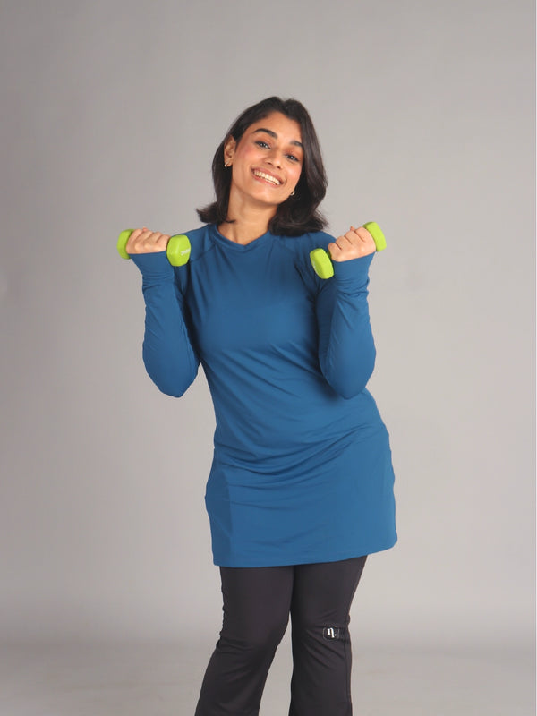 Nemah Blue Ivy Modest Activewear T-Shirt