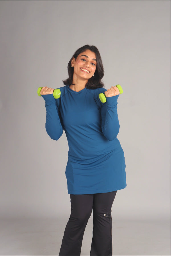 Nemah Blue Ivy Modest Activewear T-Shirt