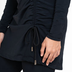 Black Marmaris Burkini Top
