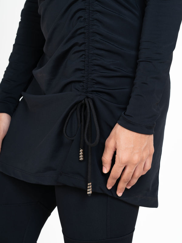 Black Marmaris Burkini Top