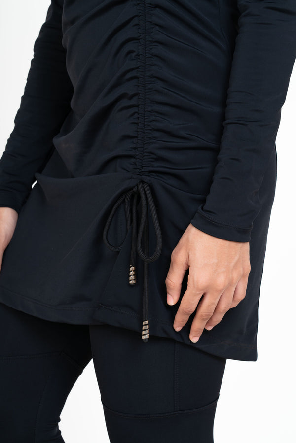 Black Marmaris Burkini Top