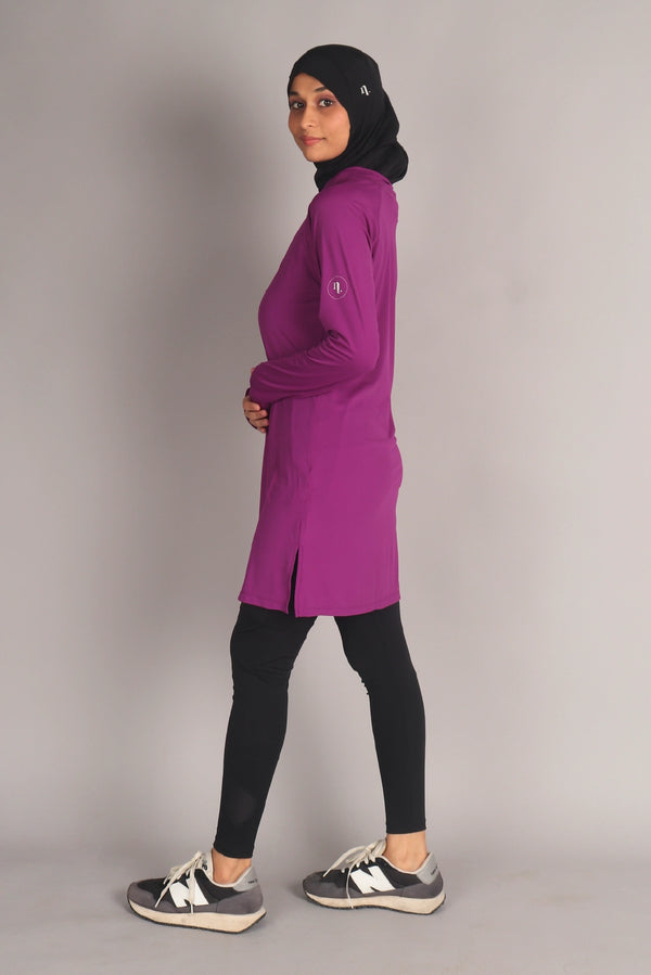 Purple Ivy Modest Activewear Tshirt